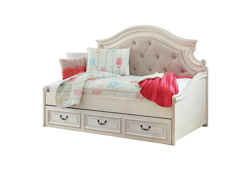 Realyn Twin Day Bed with Under Bed Storage by Signature Design by Ashley at Sheely's Furniture & Appliance