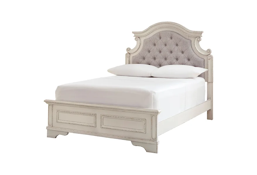 Realyn Full Upholstered Panel Bed by Signature Design by Ashley at Sam Levitz Furniture