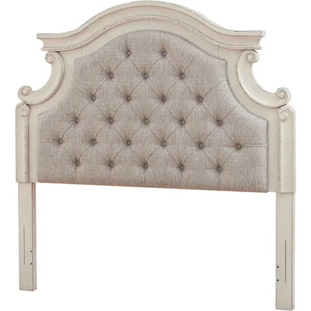 Full Upholstered Panel Headboard