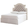 Signature Design by Ashley Furniture Realyn Full Upholstered Panel Headboard