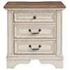 Signature Design by Ashley Realyn 3-Drawer Nightstand