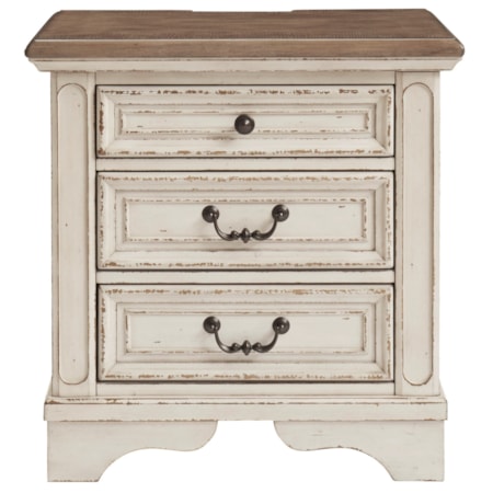 3-Drawer Nightstand