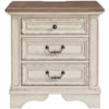 Signature Design by Ashley Realyn 3-Drawer Nightstand