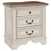 Signature Design by Ashley Realyn 3-Drawer Nightstand