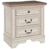 Signature Design by Ashley Realyn 3-Drawer Nightstand