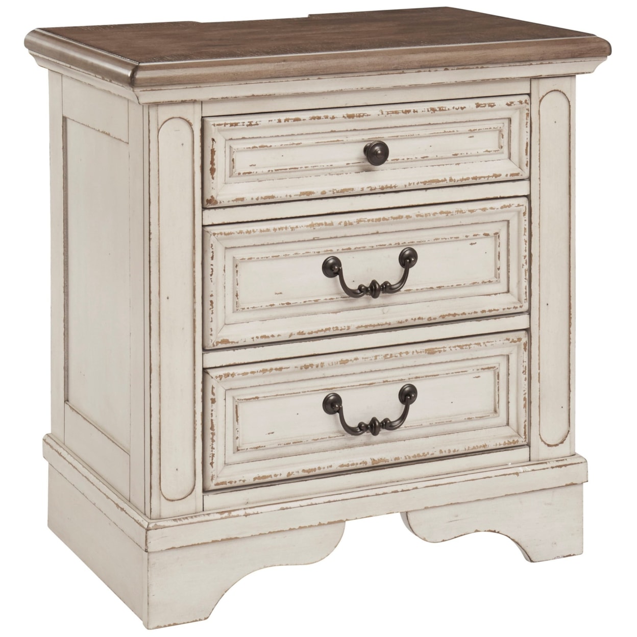 Benchcraft Realyn 3-Drawer Nightstand