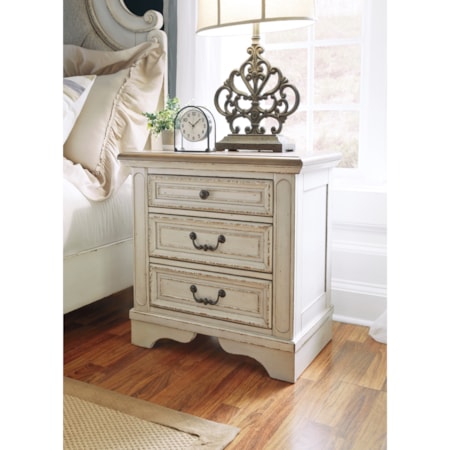 3-Drawer Nightstand