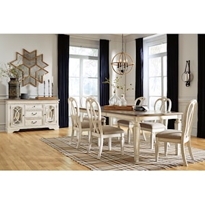 Signature Design by Ashley Realyn Formal Dining Room Group