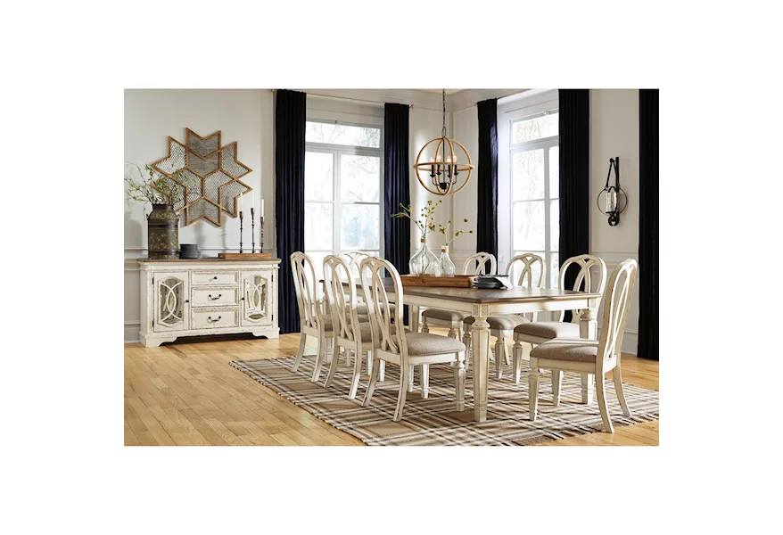 Realyn Formal Dining Room Group by Signature Design by Ashley at Furniture Fair - North Carolina