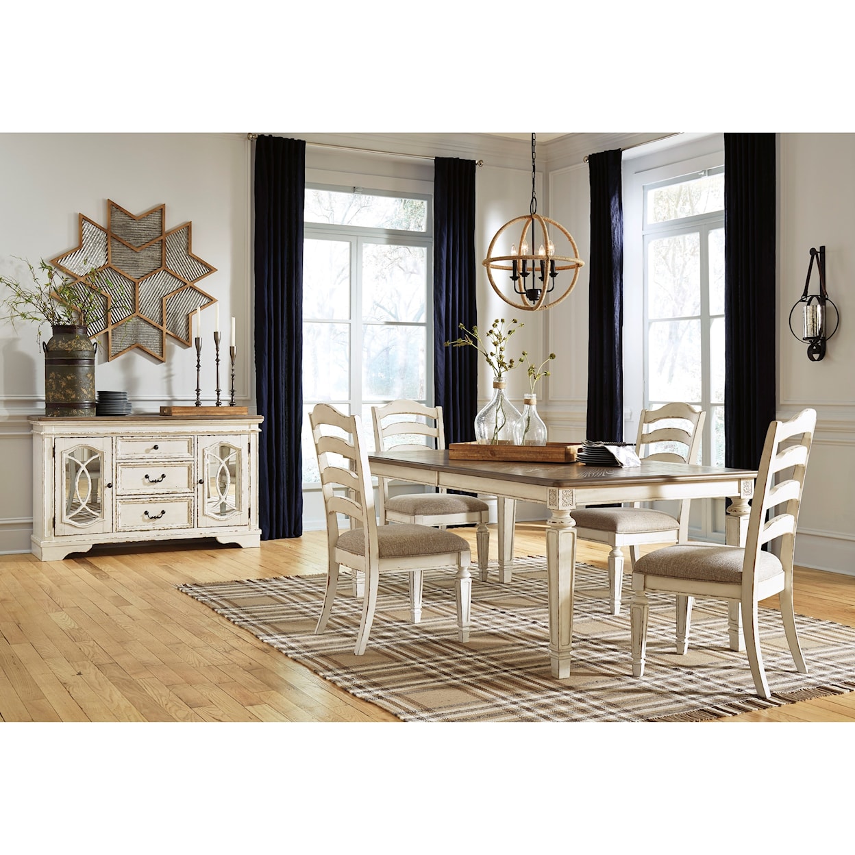 Signature Design by Ashley Realyn Casual Dining Room Group