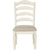 Ashley Signature Design Realyn Dining Upholstered Side Chair