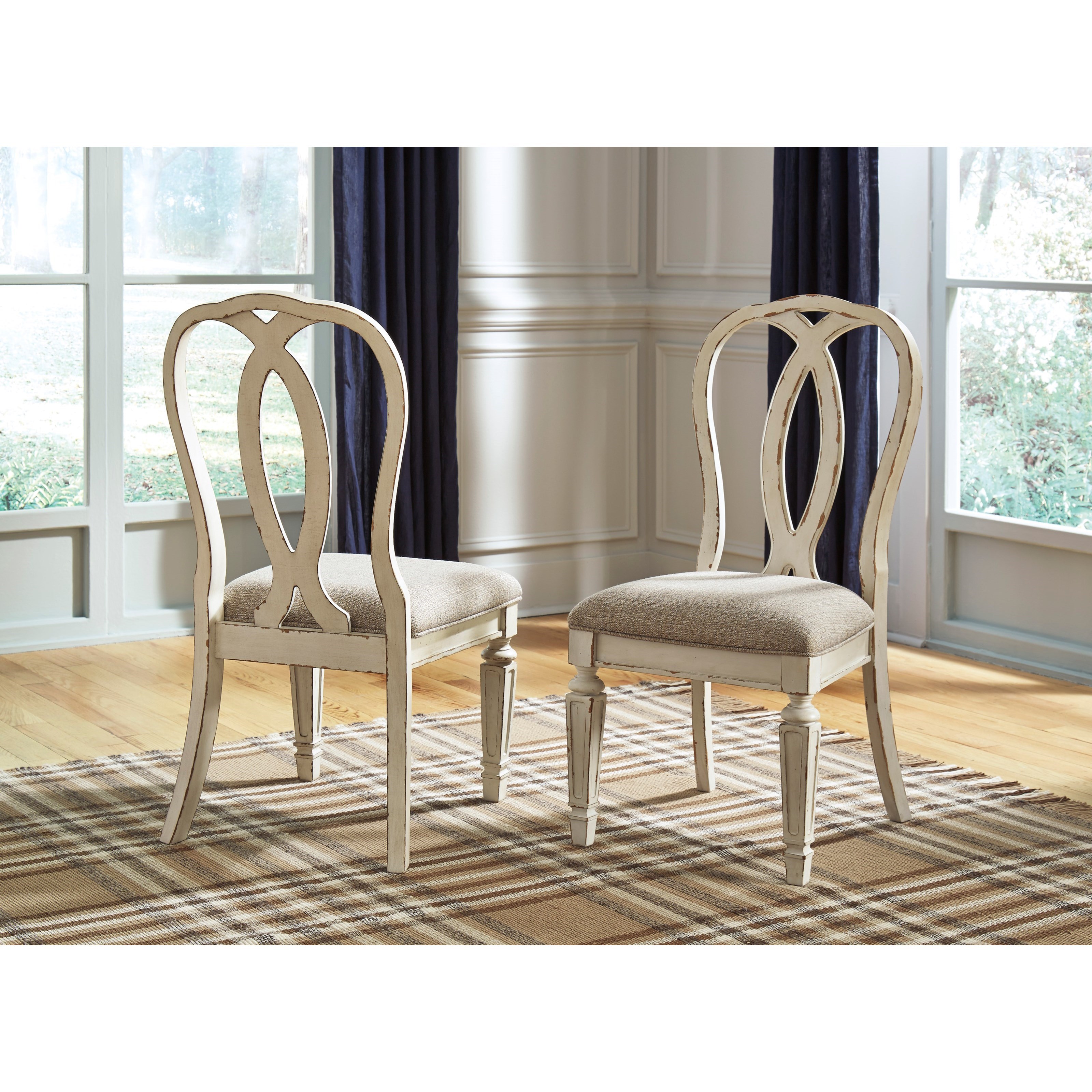 Ashley realyn chairs on sale