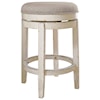 Signature Design by Ashley Claire Upholstered Swivel Stool