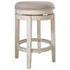 Benchcraft Realyn Upholstered Swivel Stool