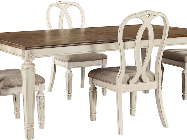 5-Piece Rectangular Table and Chair Set