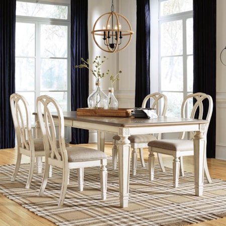 5-Piece Rectangular Table and Chair Set