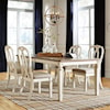 Signature Renae 5-Piece Rectangular Table and Chair Set