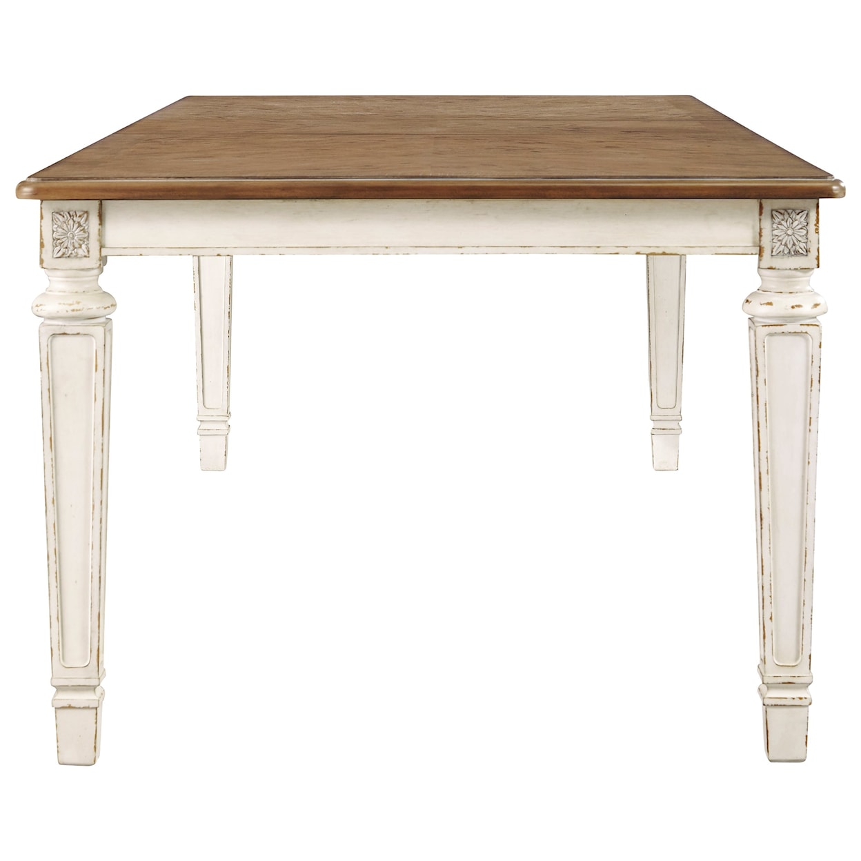 Signature Design by Ashley Realyn Rectangular Dining Room Extension Table