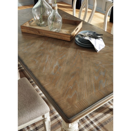 Rectangular Dining Room Extension Table