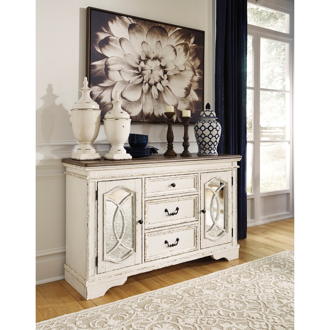 Ashley Signature Design Realyn Dining Room Server