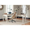 Signature Design by Ashley Realyn L-Shape Desk with Lift Top