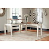 Signature Design by Ashley Furniture Realyn L-Shape Desk with Lift Top
