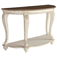 Two-Tone Sofa Table