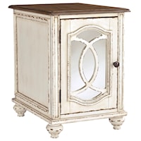 Two-Tone Chairside End Table