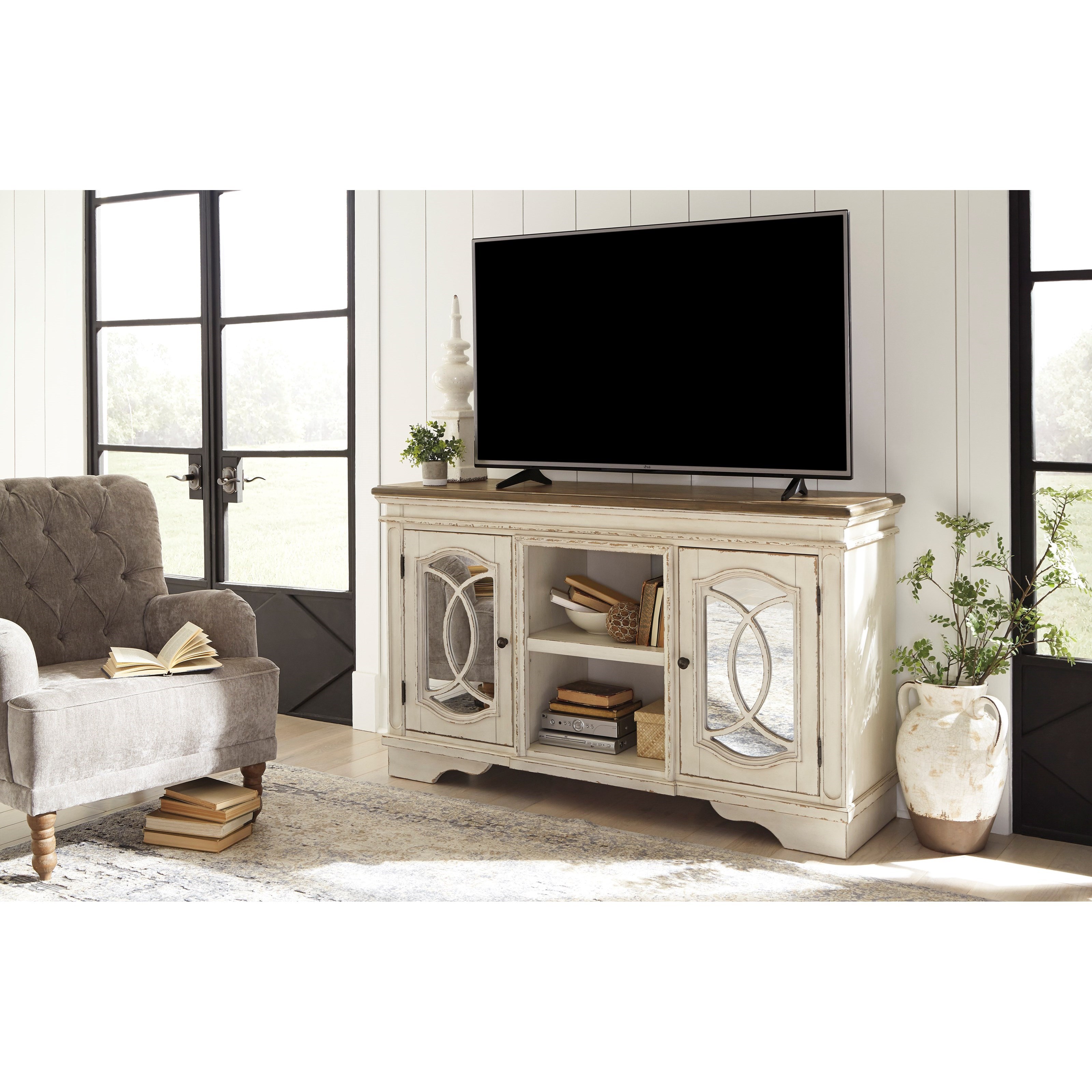 Realyn tv stand discount