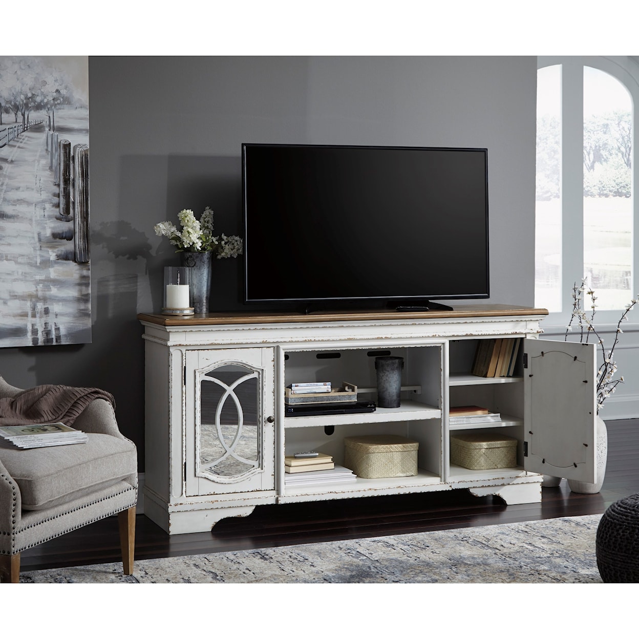 Michael Alan Select Realyn TV Stand