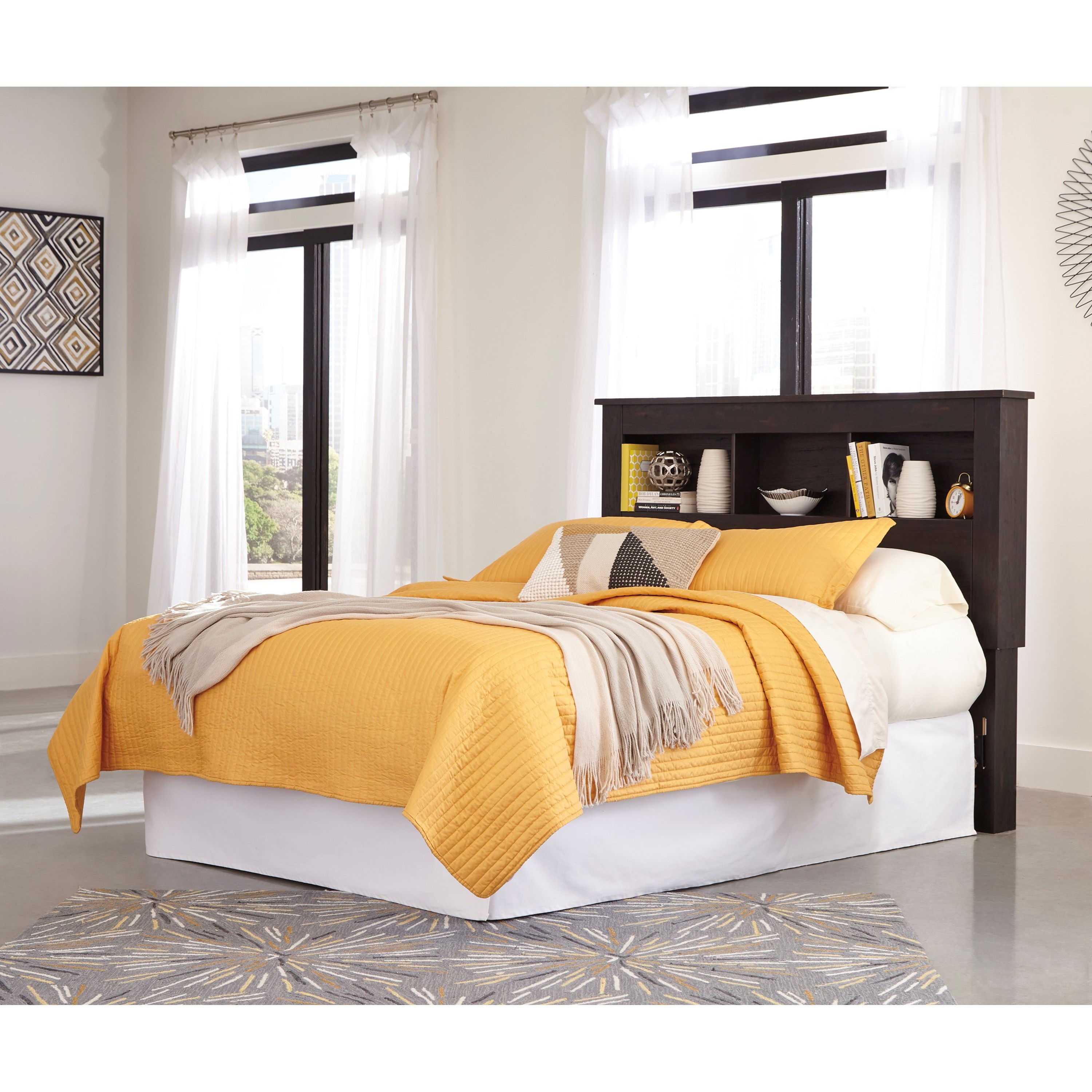 Queen Bookcase Headboard