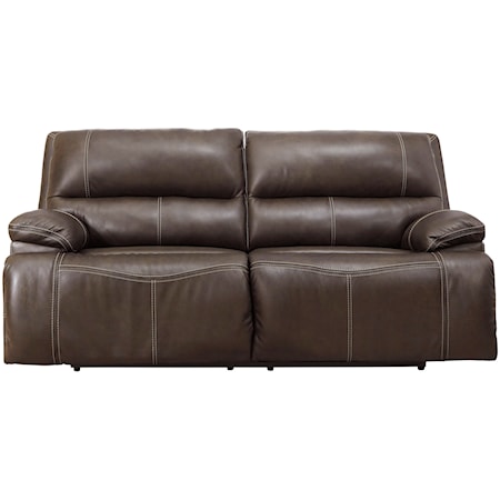 2-Seat Power Reclining Sofa w/ Adj Headrests