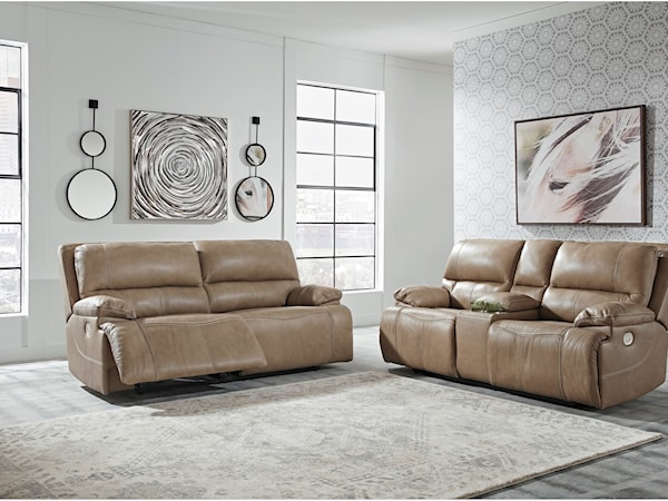 Power Reclining Living Room Group