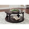Ashley Furniture Signature Design Rogness Round Cocktail Table