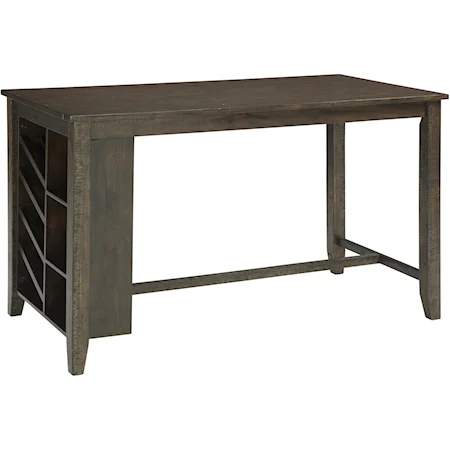 Rectangular Counter Table w/ Storage