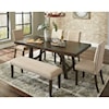 Ashley Furniture Signature Design Rokane Rectangular Dining Table