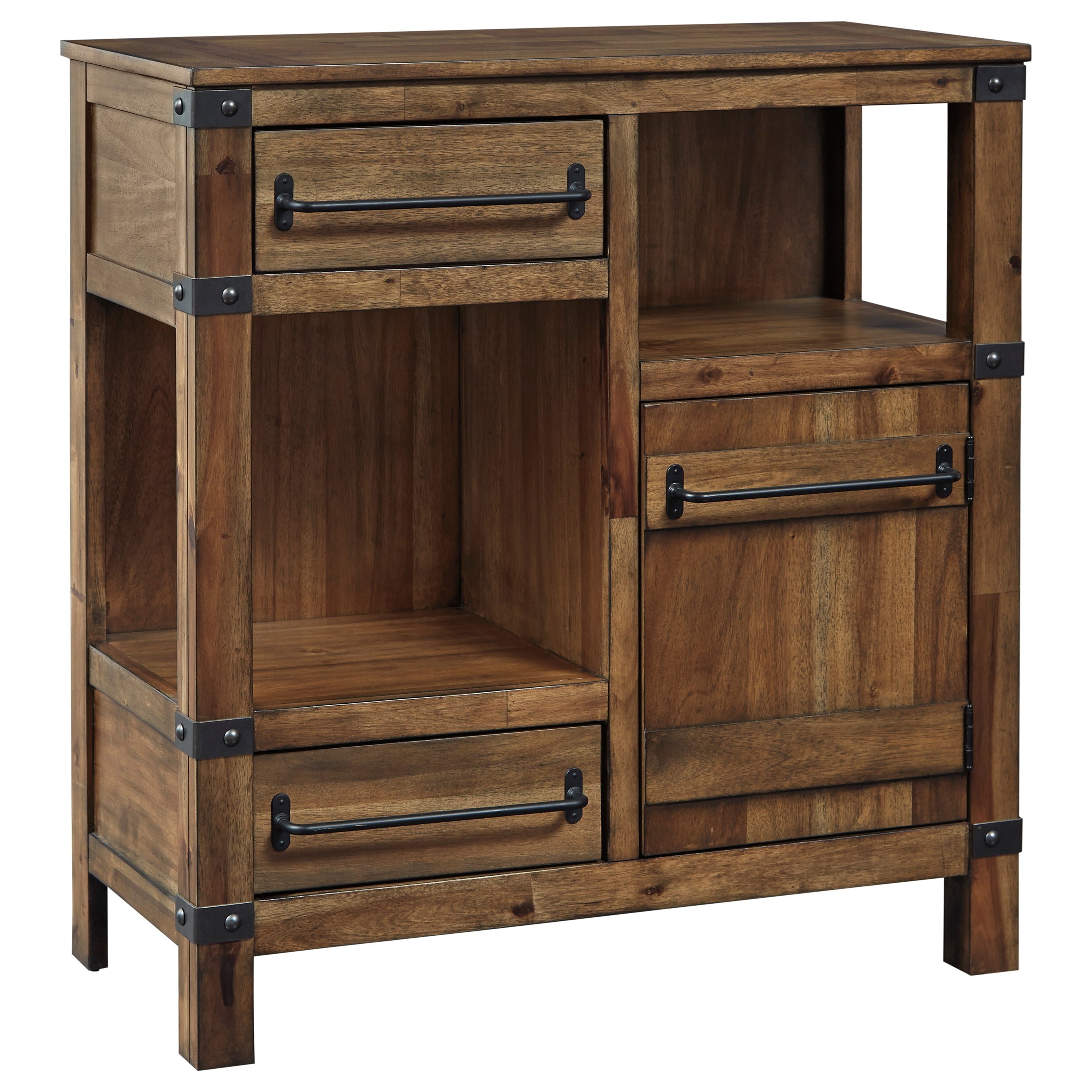 Rustic wood deals accent cabinet