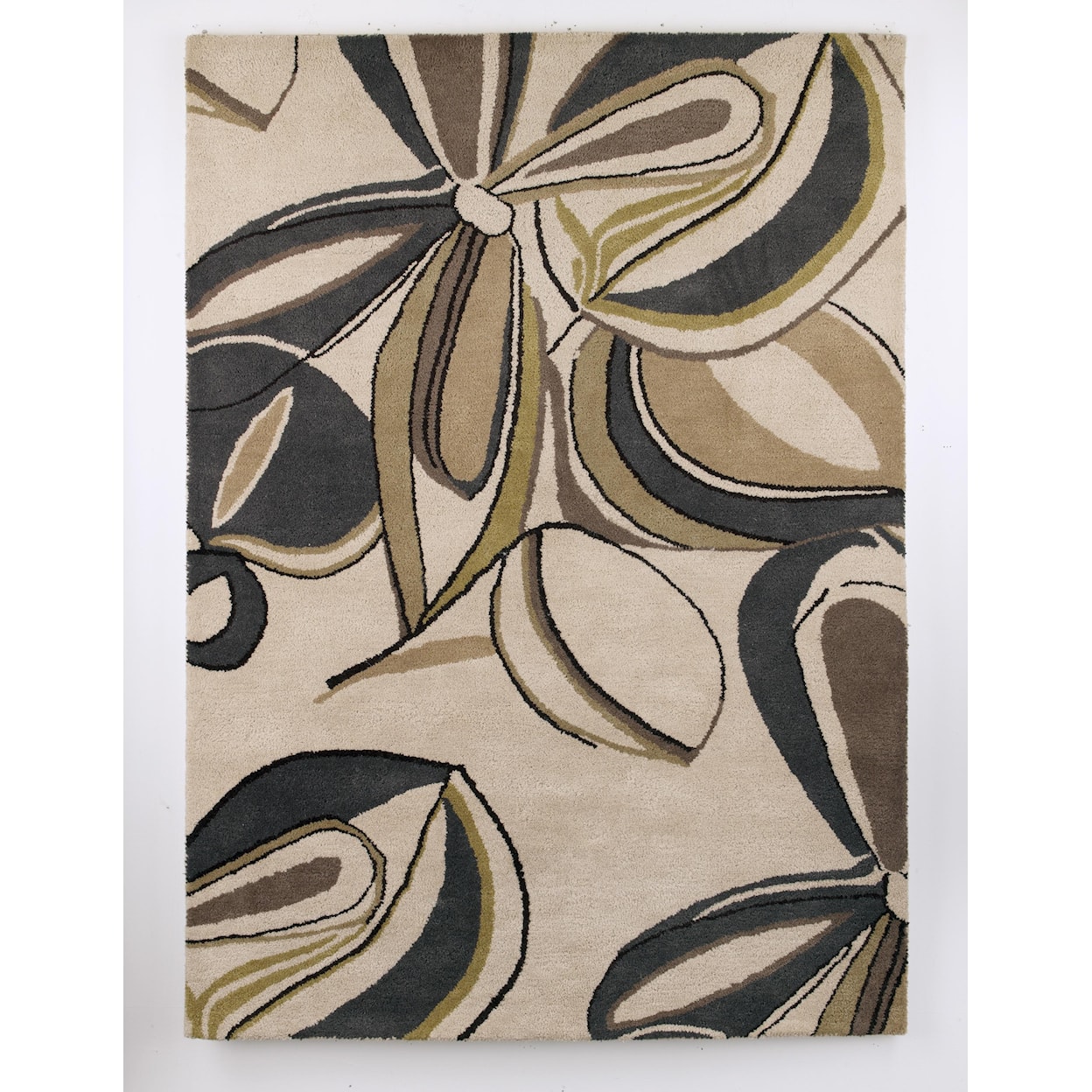 Signature Design by Ashley Contemporary Area Rugs Ariel - Citron Medium Rug