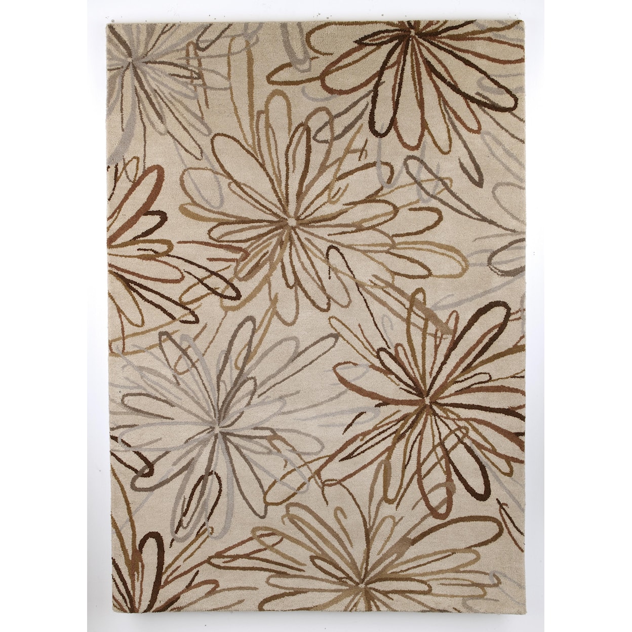 Signature Design by Ashley Contemporary Area Rugs Delilah - Neutral Medium Rug