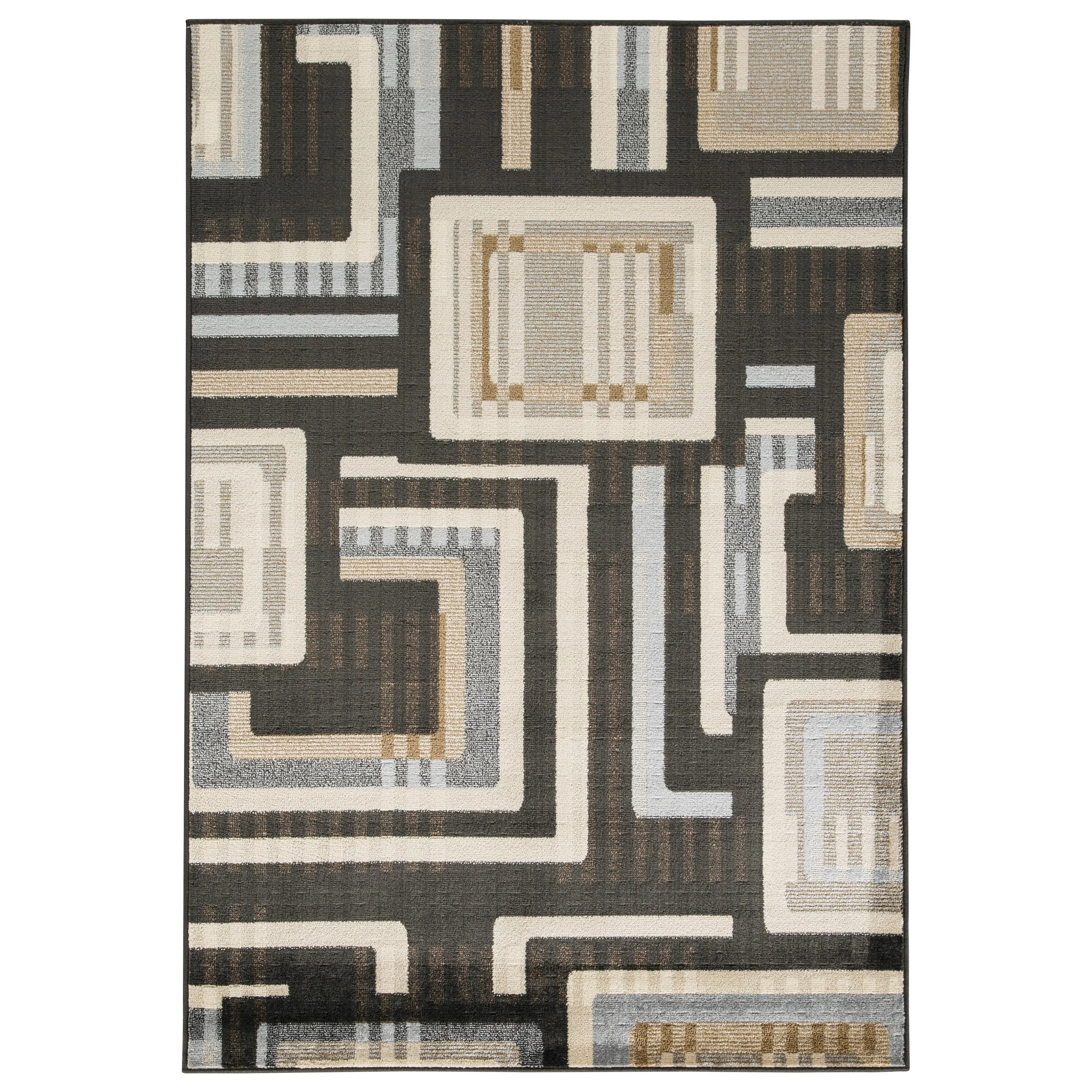 Signature Design by Ashley Contemporary Area Rugs R401962 5x7 Rug ...