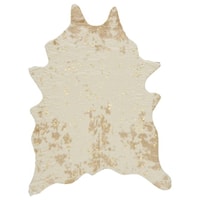 Jaxith Ivory/Brown Medium Rug