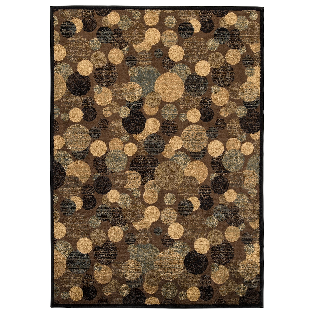 Ashley Furniture Signature Design Contemporary Area Rugs Vance Brown Large Rug