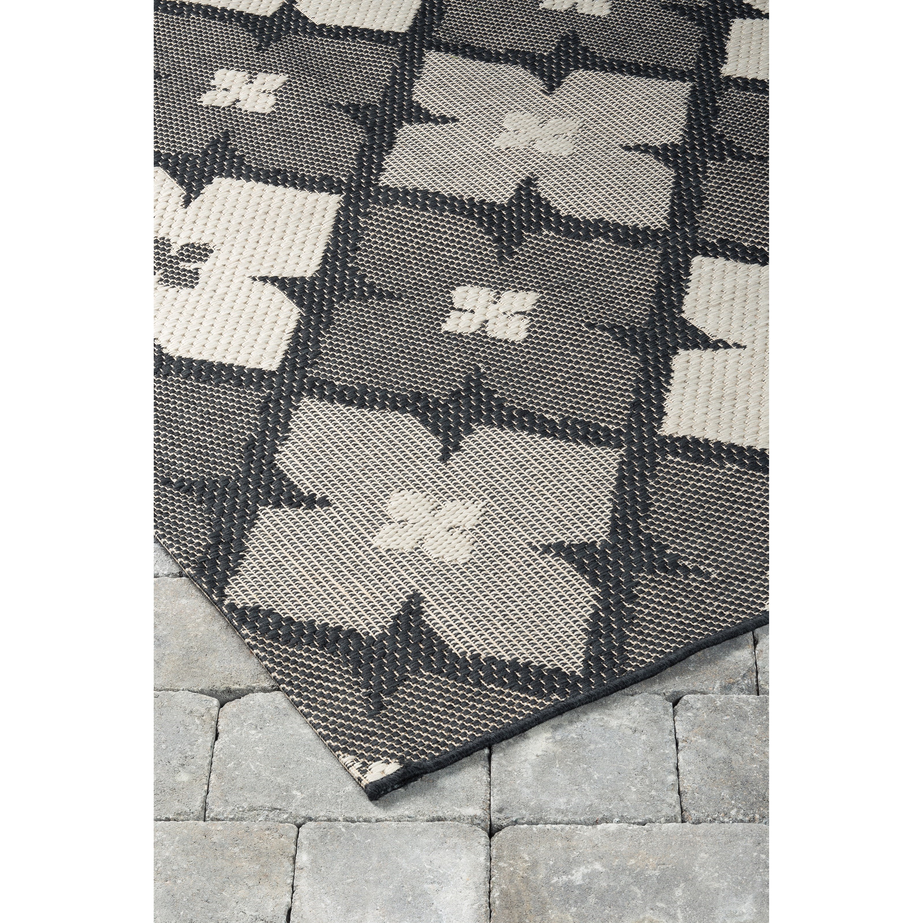 Asho Black/Cream Medium Rug