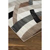 Signature Design by Ashley Contemporary Area Rugs Jacinth Brown Medium Rug