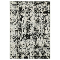 Jezel Black/White Medium Rug