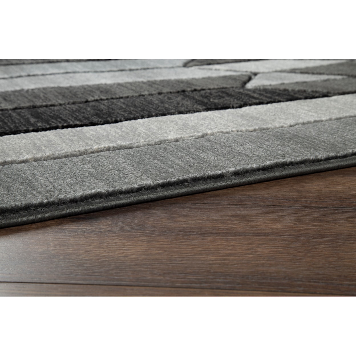Signature Design by Ashley Contemporary Area Rugs Chayse Gray Large Rug