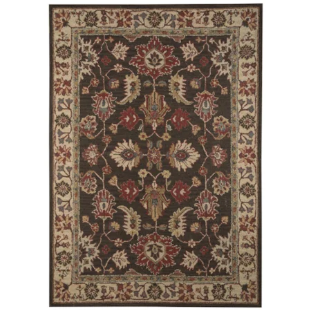 Stavens Brown Large Rug