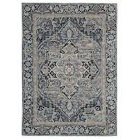 Paretta Cream/Navy/Gray Medium Rug