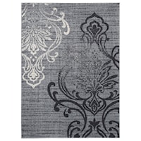 Verrill Gray/Black Medium Rug