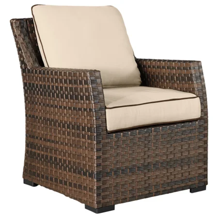 Outdoor Lounge Chair with Cushion